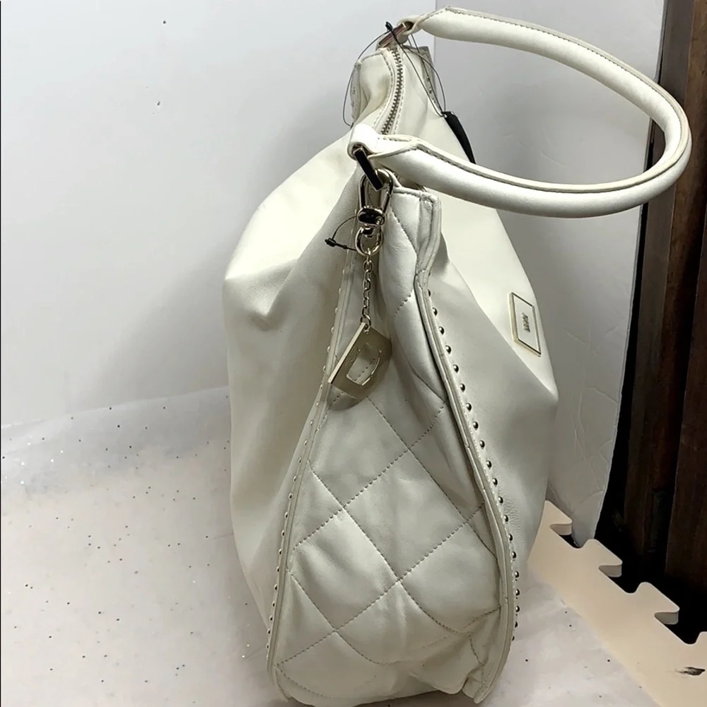 DKNY GANSVOORT LARGE HOBO BAG W/MINI STUDS